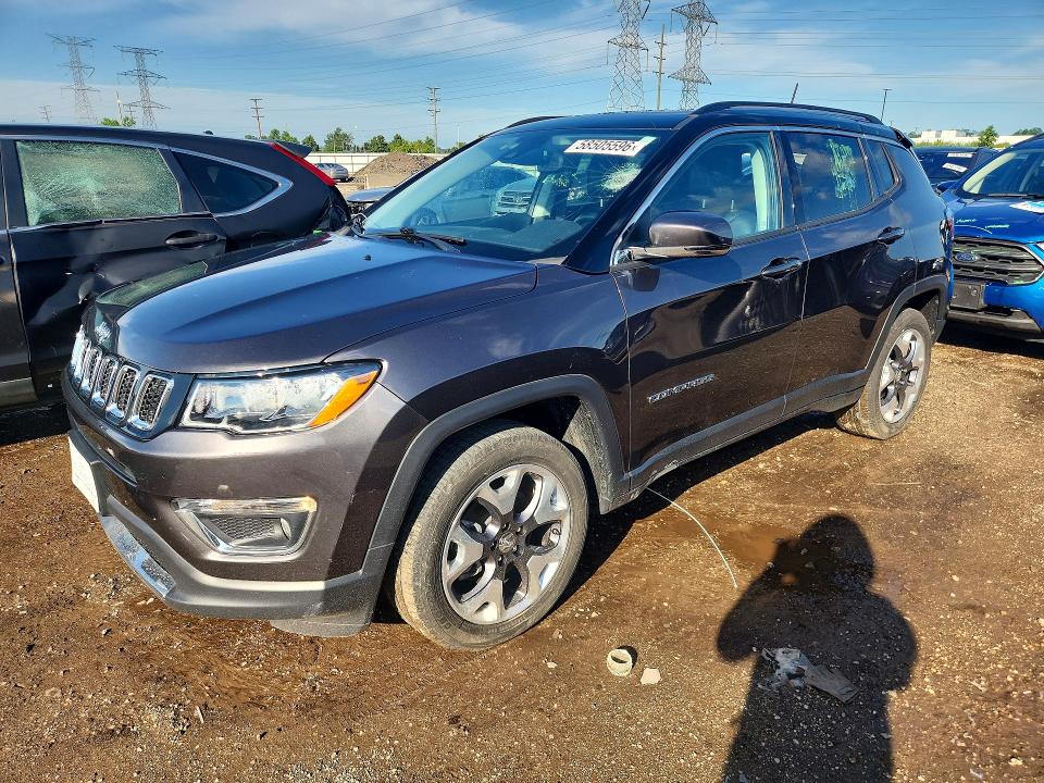 Продаж на аукціоні авто 2021 Jeep Compass, vin: 3C4NJDCB4MT558854, номер лоту: 58505596