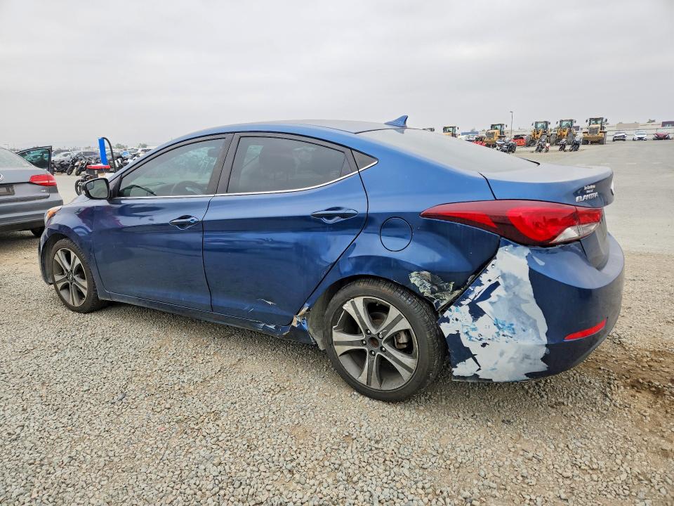 2014 Hyundai Elantra მანქანა იყიდება აუქციონზე, vin: KMHDH4AH1EU075307, აუქციონის ნომერი: 55797436