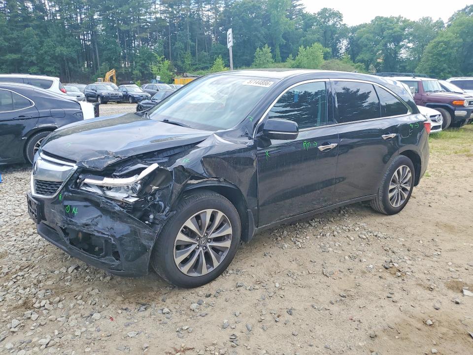 Продажа на аукционе авто 2014 Acura Mdx, vin: 5FRYD4H6XEB050127, номер лота: 57144886