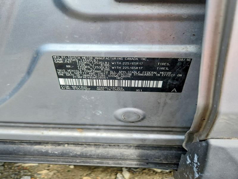 Aukcja sprzedaży 2016 Toyota Rav4, vin: 2T3BFREV4GW538061, numer aukcji: 76293445