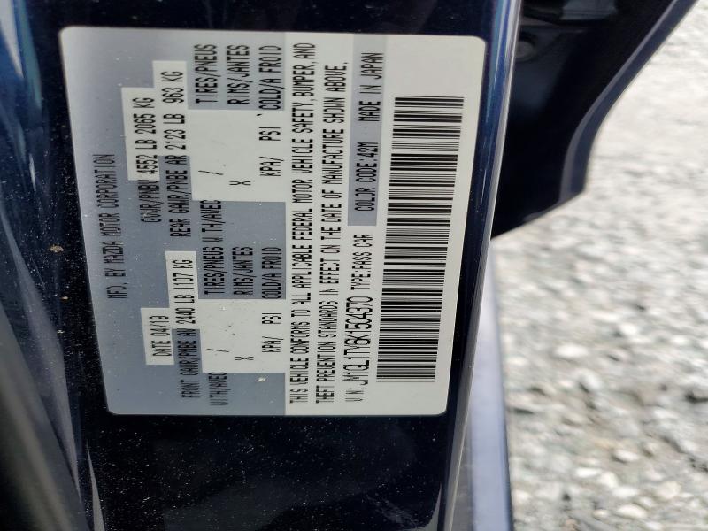 Aukcja sprzedaży 2019 Mazda 6, vin: JM1GL1TY6K1504370, numer aukcji: 55790766