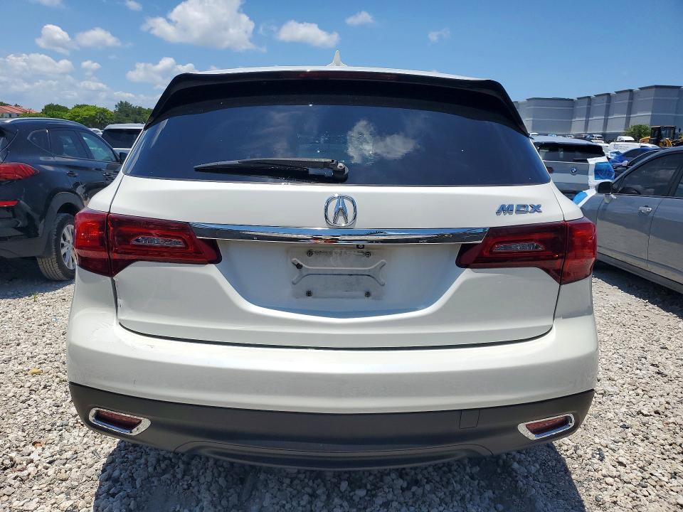 Продажа на аукционе авто 2016 Acura Mdx, vin: 5FRYD3H25GB016204, номер лота: 57022416