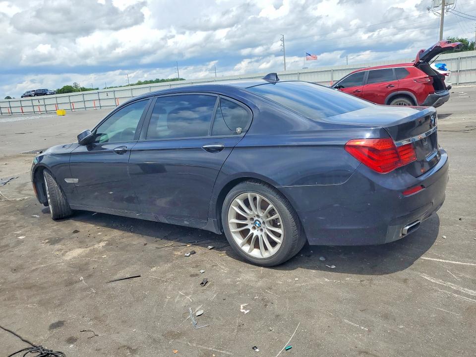 2014 Bmw 740 მანქანა იყიდება აუქციონზე, vin: WBAYE4C57ED137940, აუქციონის ნომერი: 55106196