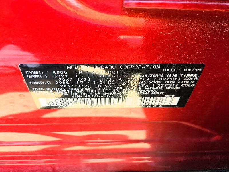 Aukcja sprzedaży 2020 Subaru Ascent, vin: 4S4WMARD5L3416585, numer aukcji: 54644836