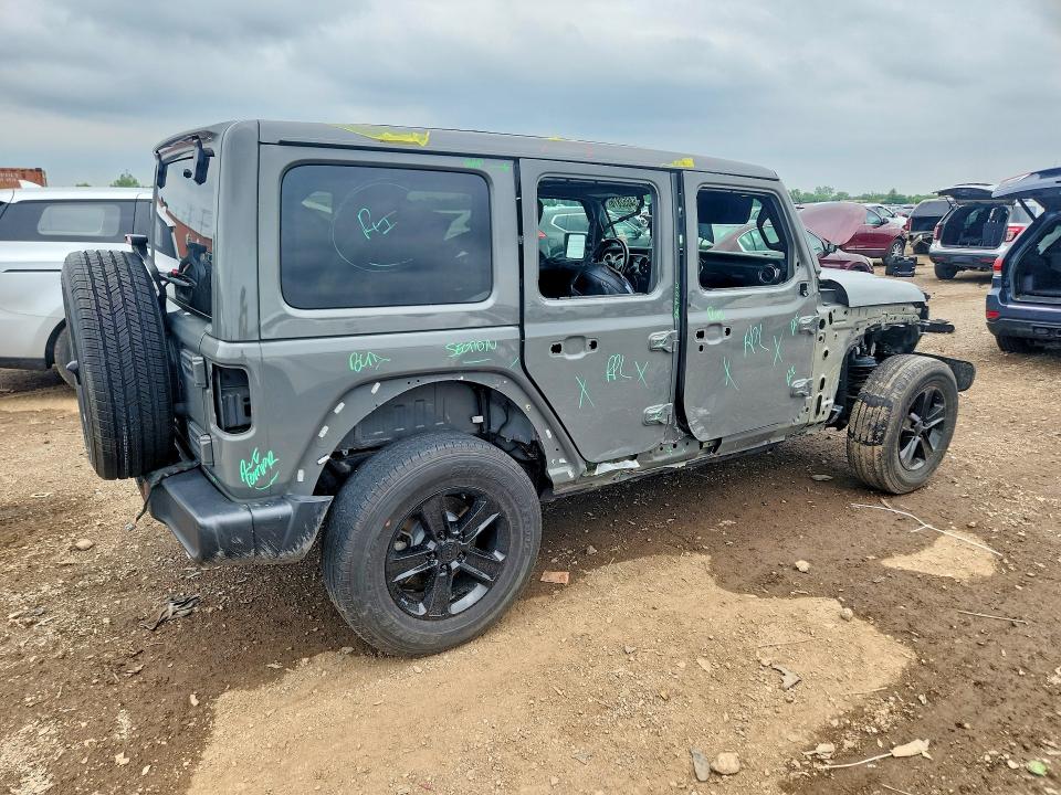 Продажа на аукционе авто 2020 Jeep Wrangler Unlimited, vin: 1C4HJXEN2LW330558, номер лота: 54852876