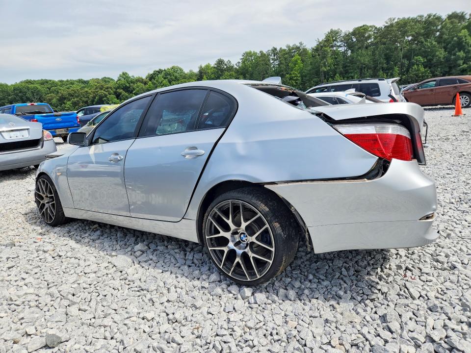 2007 Bmw 530 მანქანა იყიდება აუქციონზე, vin: WBANE73507CM55203, აუქციონის ნომერი: 57354436
