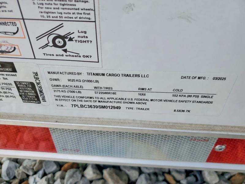 Продаж на аукціоні авто 2025 Titanium Cargo Unknown, vin: 7PLBC3639SM012949, номер лоту: 55911526
