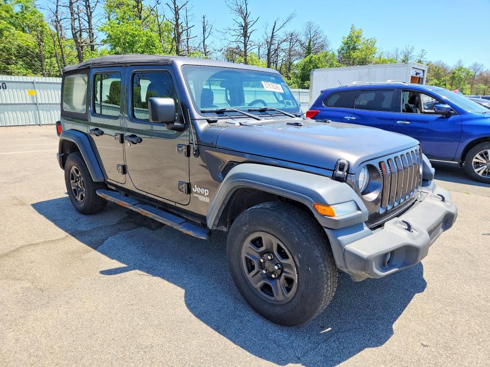 2018 Jeep Wrangler Unlimited მანქანა იყიდება აუქციონზე, vin: 1C4HJXDG5JW192126, აუქციონის ნომერი: 57816546