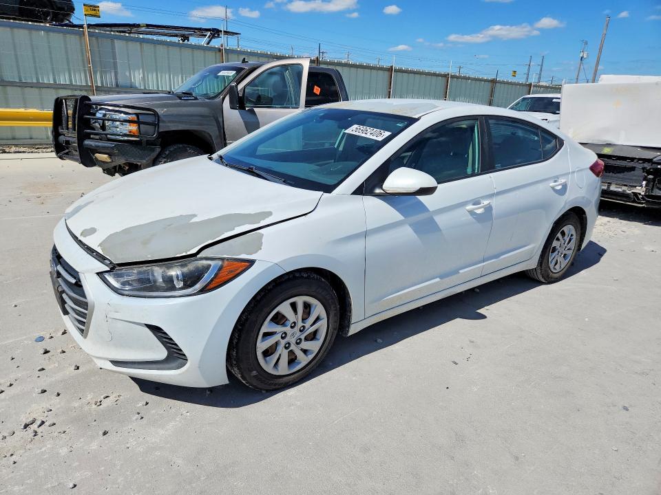 56962406 :رقم المزاد ، 5NPD74LF2JH227666 vin ، 2018 Hyundai Elantra مزاد بيع