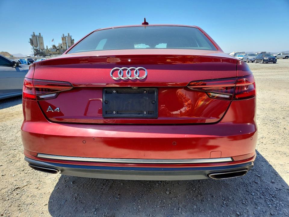 57082776 :رقم المزاد ، WAUHMAF43KA050747 vin ، 2019 Audi A4 مزاد بيع