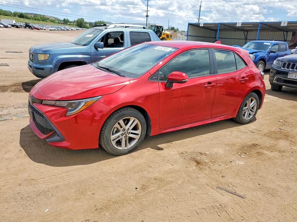 56362936 :رقم المزاد ، JTNB4MBE1M3132262 vin ، 2021 Toyota Corolla Hatchback مزاد بيع