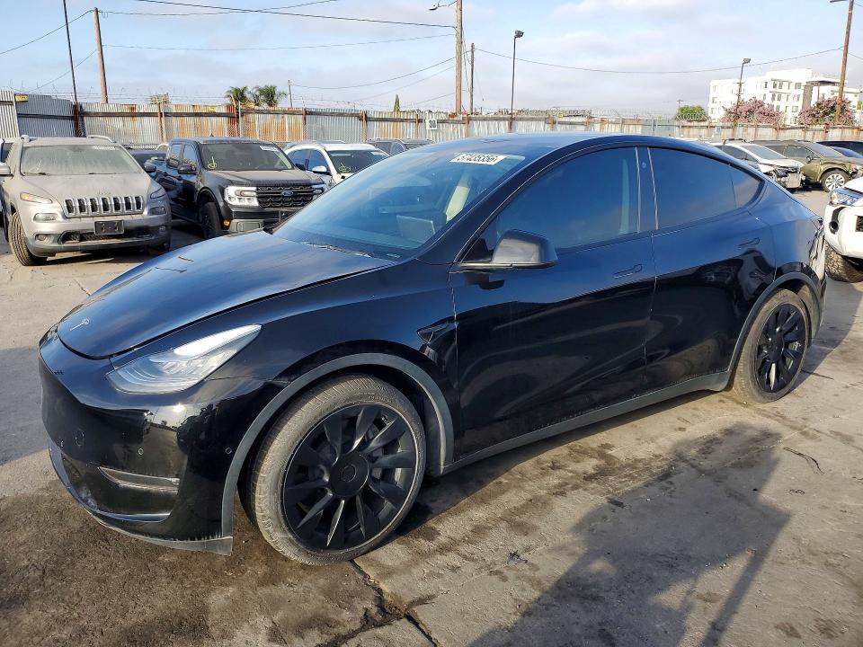 Aukcja sprzedaży 2021 Tesla Model Y, vin: 5YJYGAEE9MF137910, numer aukcji: 57435356