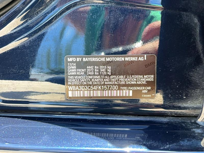 Auction sale of the 2015 Bmw 328, vin: WBA3D3C54FK157700, lot number: 56523786