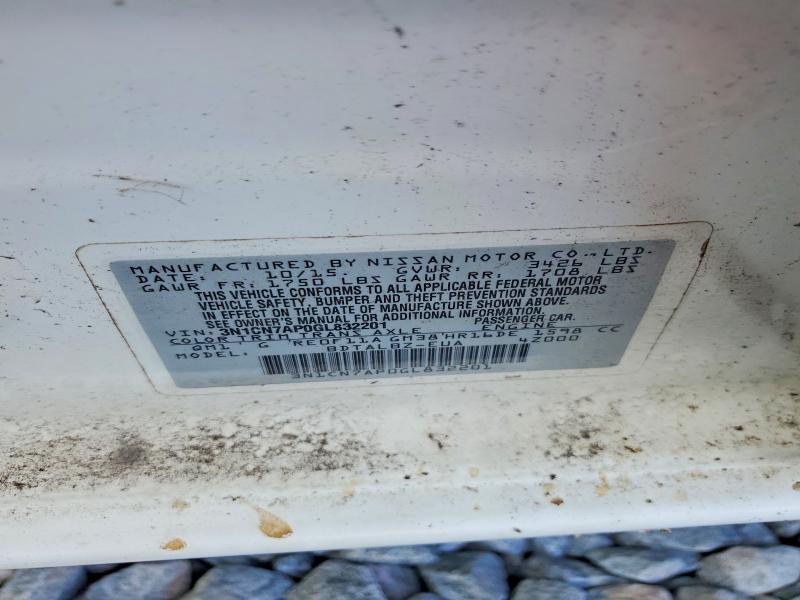 Продаж на аукціоні авто 2016 Nissan Versa, vin: 3N1CN7AP0GL832201, номер лоту: 58326476