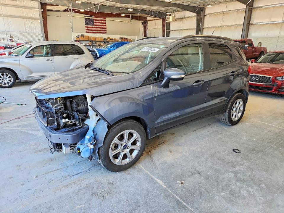2020 Ford Ecosport მანქანა იყიდება აუქციონზე, vin: MAJ3S2GE7LC318372, აუქციონის ნომერი: 57249406