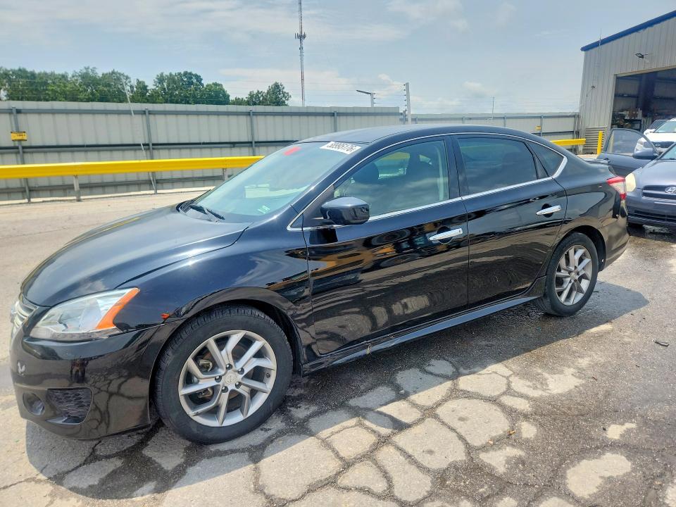 2014 Nissan Sentra მანქანა იყიდება აუქციონზე, vin: 3N1AB7APXEY340856, აუქციონის ნომერი: 58995176