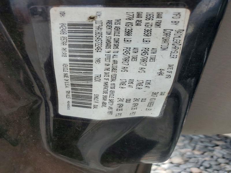 Aukcja sprzedaży 2004 Dodge Ram 1500, vin: 1D7HA18D54S722464, numer aukcji: 57650276