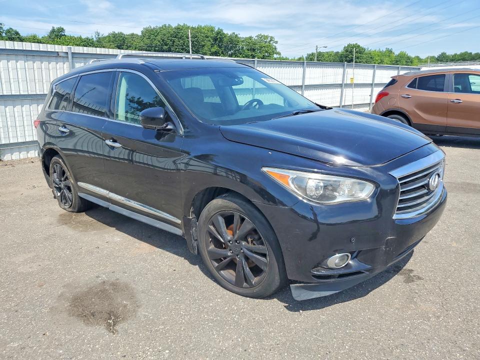 56530616 :رقم المزاد ، 5N1AL0MM2DC313334 vin ، 2013 Infiniti Jx35 مزاد بيع