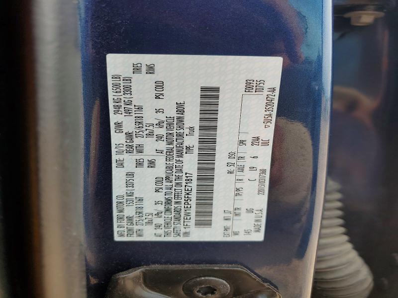 Продажа на аукционе авто 2015 Ford F150, vin: 1FTEW1EP5FKE71817, номер лота: 57518716