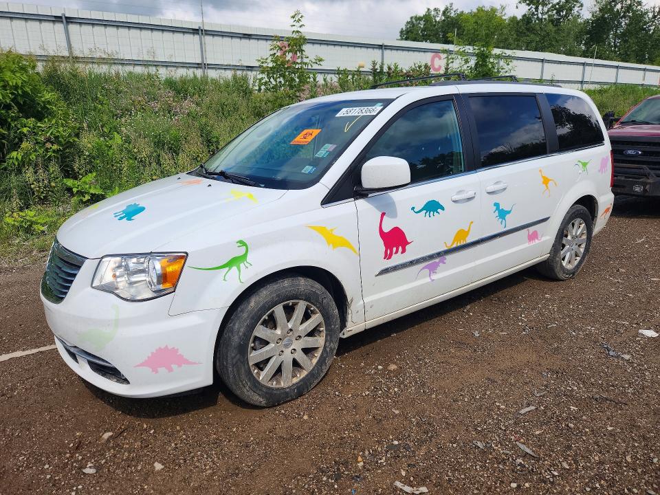 Auction sale of the 2015 Chrysler Town & Country, vin: 2C4RC1BGXFR589023, lot number: 58178366