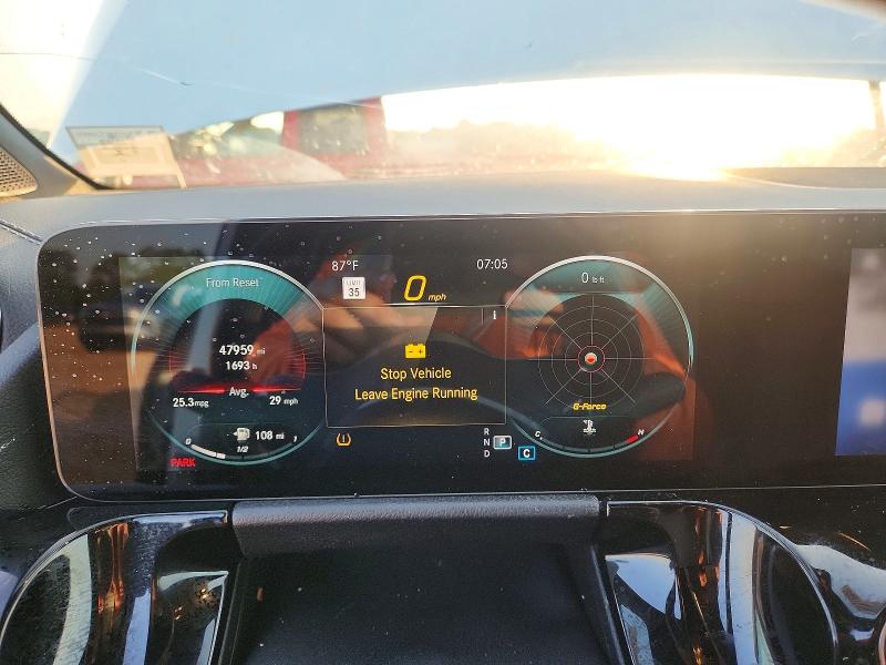 2022 Mercedes-benz Gla მანქანა იყიდება აუქციონზე, vin: W1N4N4GB7NJ370275, აუქციონის ნომერი: 58331516