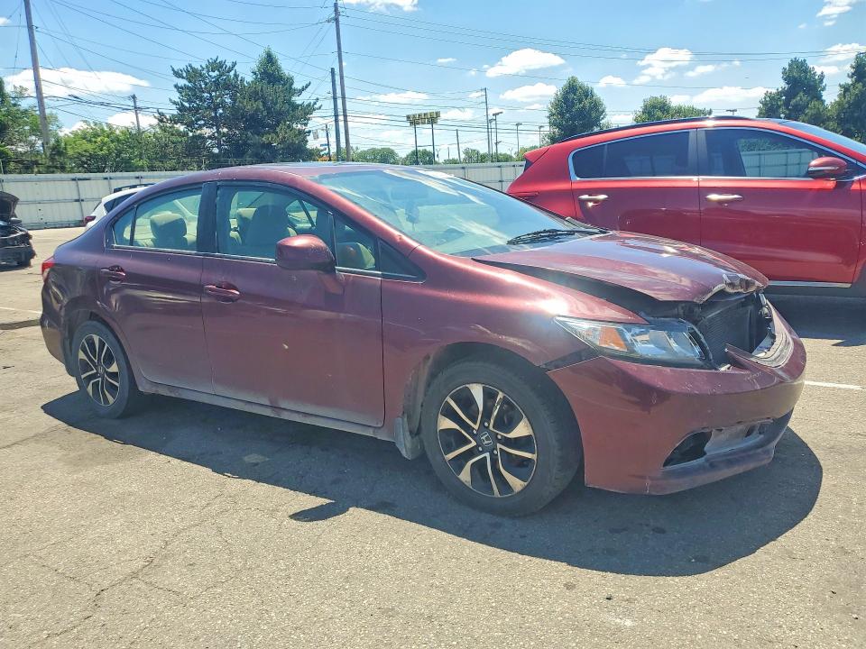 Продаж на аукціоні авто 2013 Honda Civic, vin: 19XFB2F84DE051222, номер лоту: 58409956