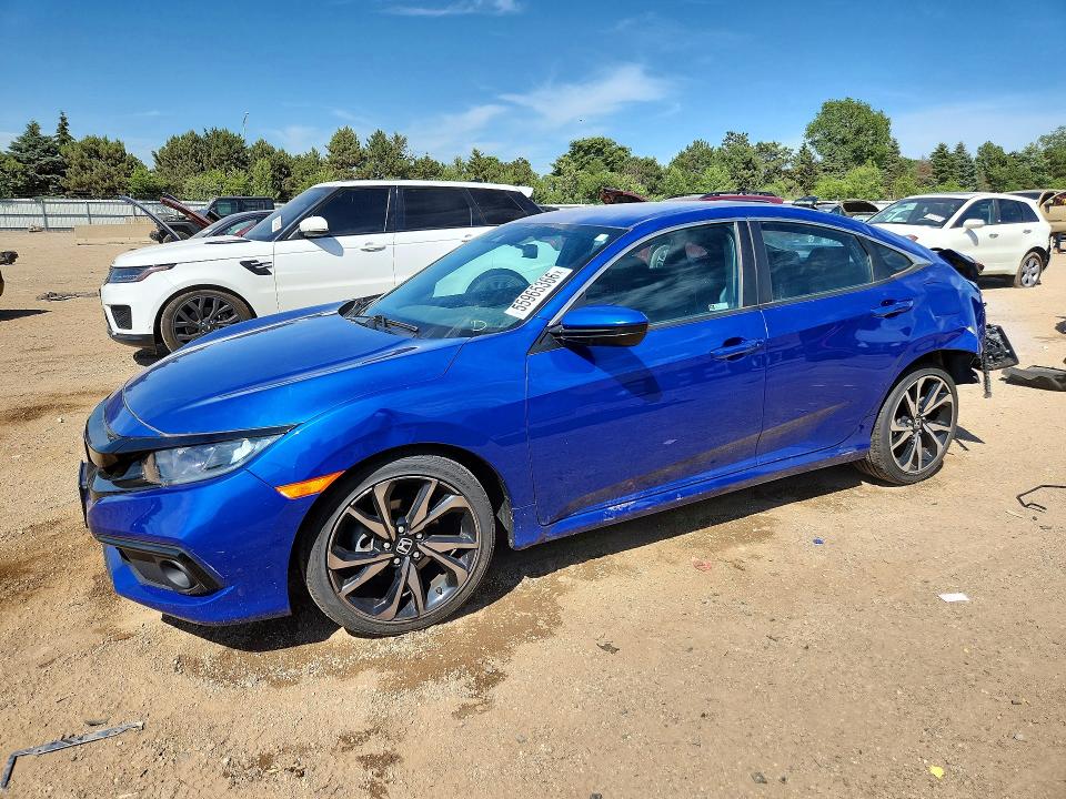 Aukcja sprzedaży 2019 Honda Civic, vin: 2HGFC2F83KH558239, numer aukcji: 55965366