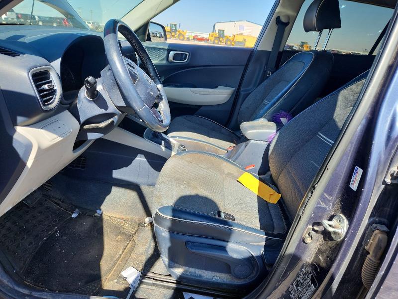 56882746 :رقم المزاد ، KMHRC8A38MU112139 vin ، 2021 Hyundai Venue مزاد بيع