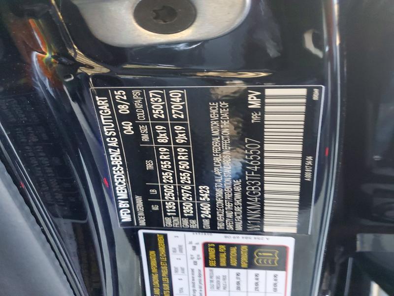 2026 Mercedes-benz Glc მანქანა იყიდება აუქციონზე, vin: W1NKM4GB3TF465507, აუქციონის ნომერი: 55584506