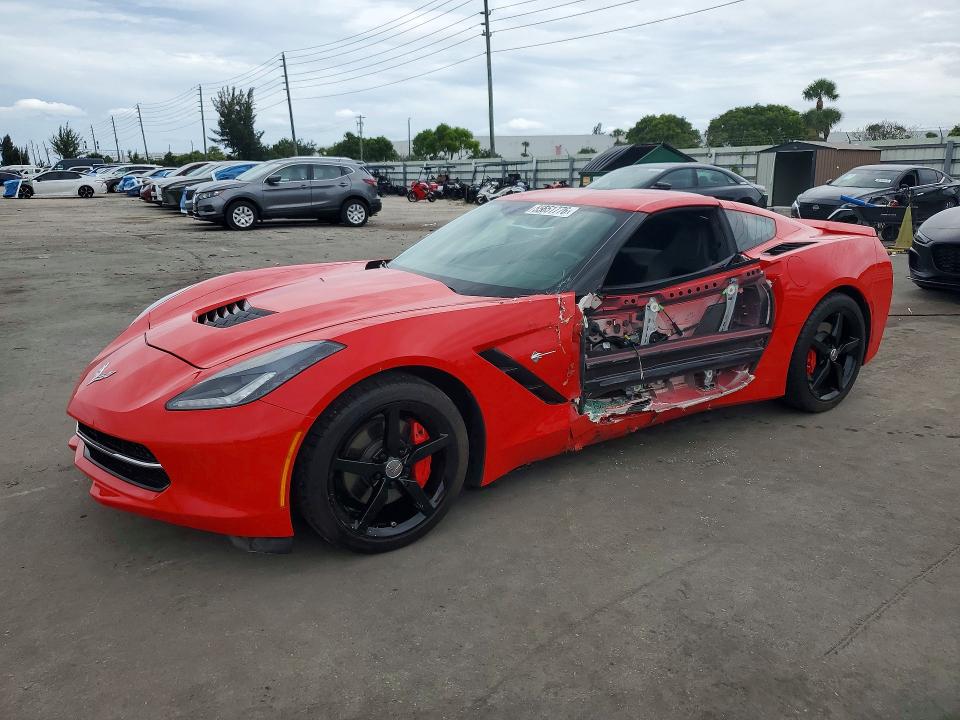 Auction sale of the 2015 Chevrolet Corvette, vin: 1G1YA2D75F5124823, lot number: 55651776