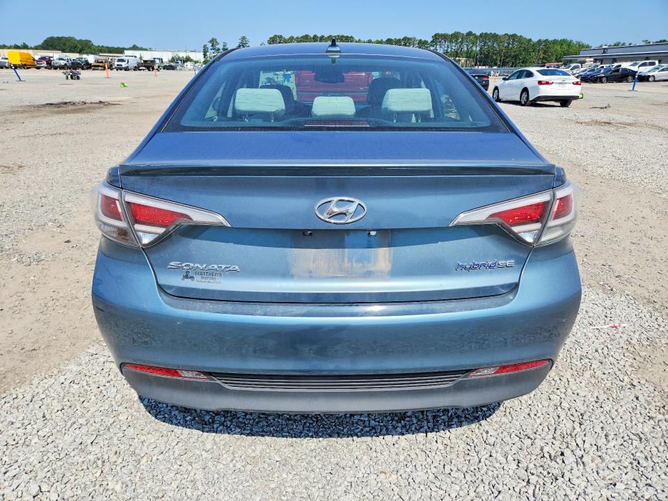 2016 Hyundai Sonata Hybrid მანქანა იყიდება აუქციონზე, vin: KMHE24L16GA039543, აუქციონის ნომერი: 56902816