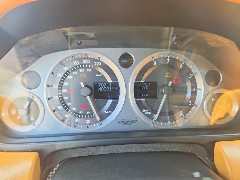 2008 Aston Martin Db9 მანქანა იყიდება აუქციონზე, vin: SCFAD02A98GB09207, აუქციონის ნომერი: 58841556