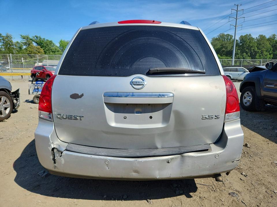 Aukcja sprzedaży 2007 Nissan Quest, vin: 5N1BV28U47N132670, numer aukcji: 56032506