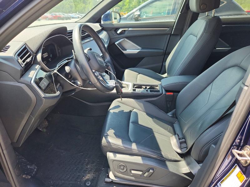 Продаж на аукціоні авто 2022 Audi Q3, vin: WA1EECF31N1124123, номер лоту: 58837176