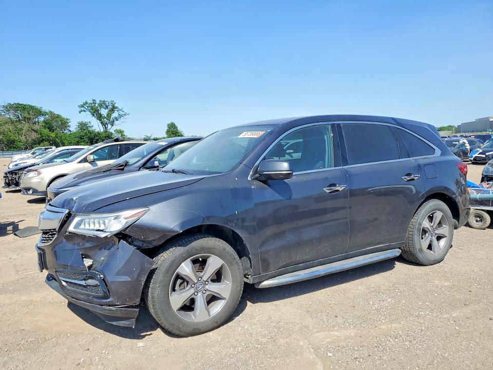 55789886 :رقم المزاد ، 5FRYD4H28EB027443 vin ، 2014 Acura Mdx مزاد بيع