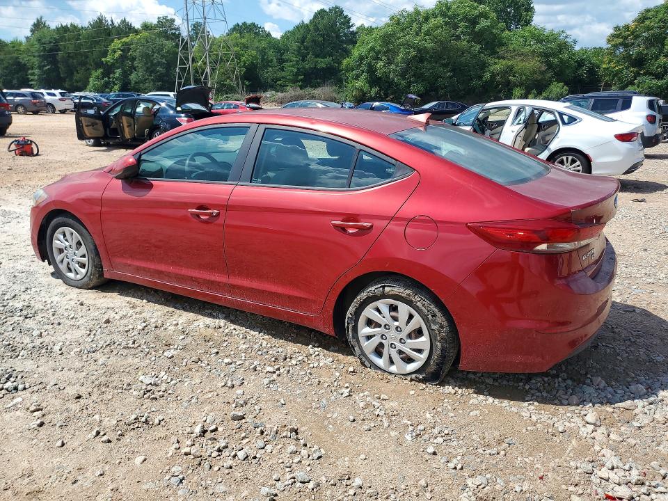 58112416 :رقم المزاد ، 5NPD74LF6HH111655 vin ، 2017 Hyundai Elantra مزاد بيع