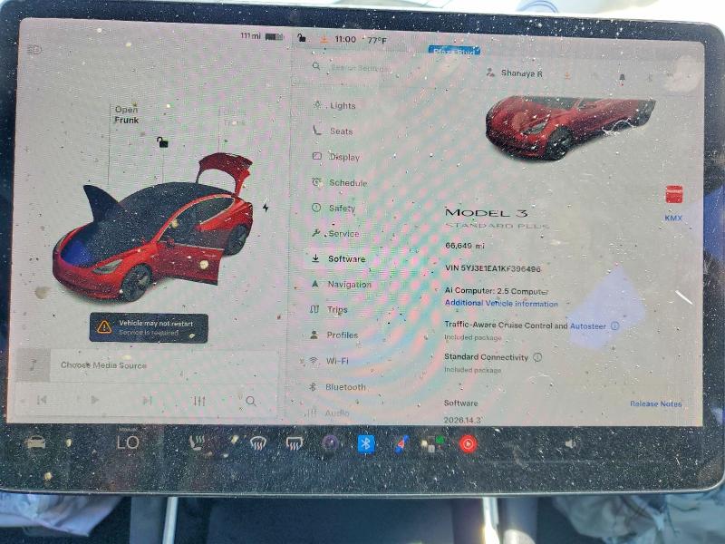 Продаж на аукціоні авто 2019 Tesla Model 3, vin: 5YJ3E1EA1KF396496, номер лоту: 57046266