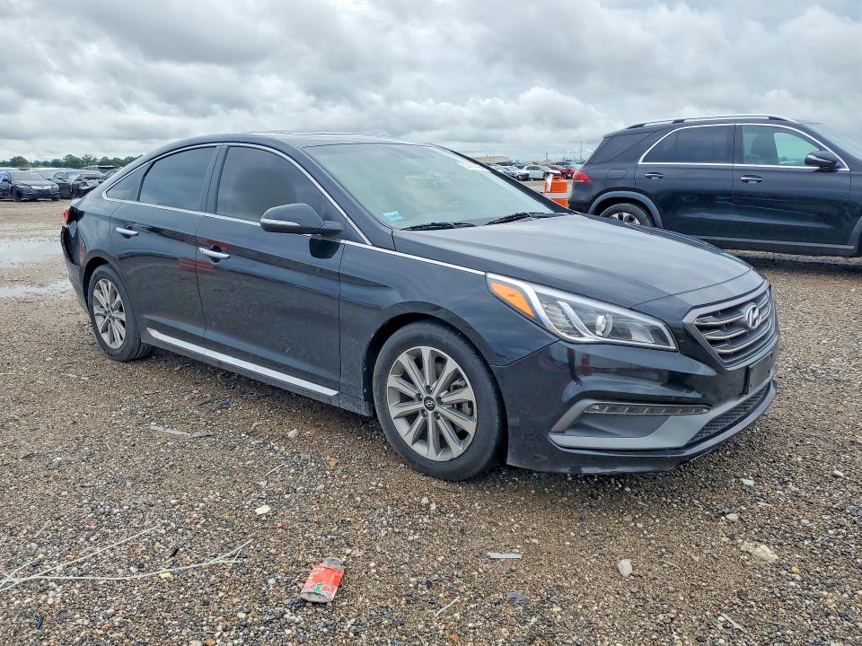 2017 Hyundai Sonata მანქანა იყიდება აუქციონზე, vin: 5NPE34AF8HH590745, აუქციონის ნომერი: 57431426