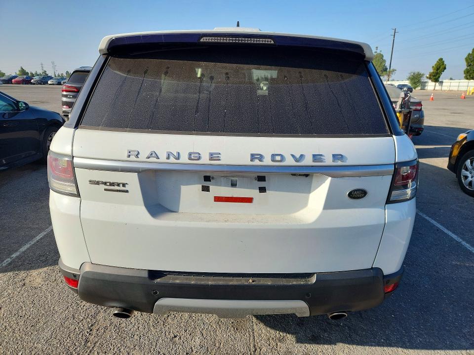 2016 Land Rover Range Rover Sport მანქანა იყიდება აუქციონზე, vin: SALWR2PF6GA592930, აუქციონის ნომერი: 57599446