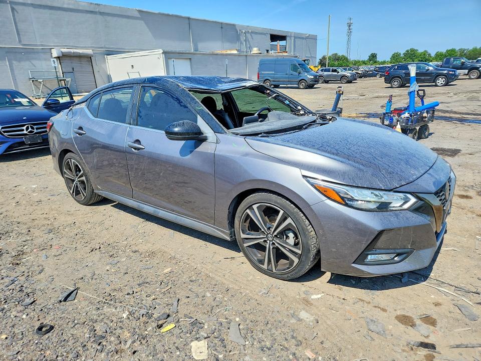 59156856 :رقم المزاد ، 3N1AB8DV3LY206493 vin ، 2020 Nissan Sentra مزاد بيع