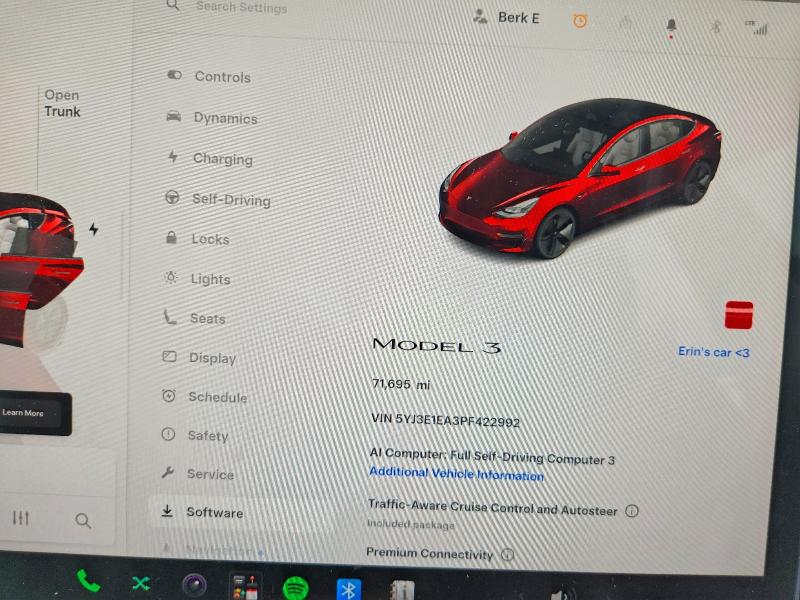 Aukcja sprzedaży 2023 Tesla Model 3, vin: 5YJ3E1EA3PF422992, numer aukcji: 55472526