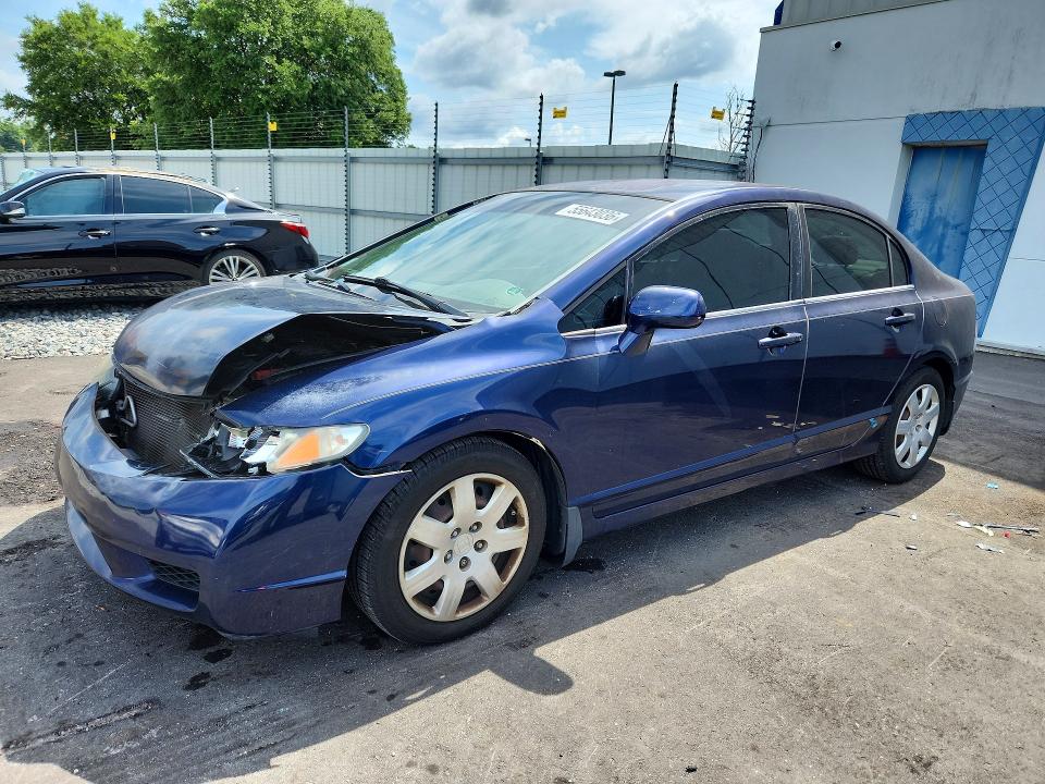 Aukcja sprzedaży 2010 Honda Civic, vin: 2HGFA1F57AH580054, numer aukcji: 55643036