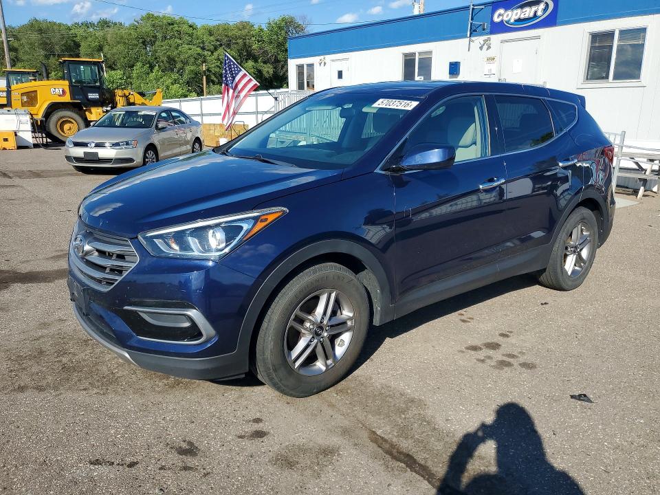 2017 Hyundai Santa Fe Sport მანქანა იყიდება აუქციონზე, vin: 5XYZTDLBXHG443040, აუქციონის ნომერი: 57037516