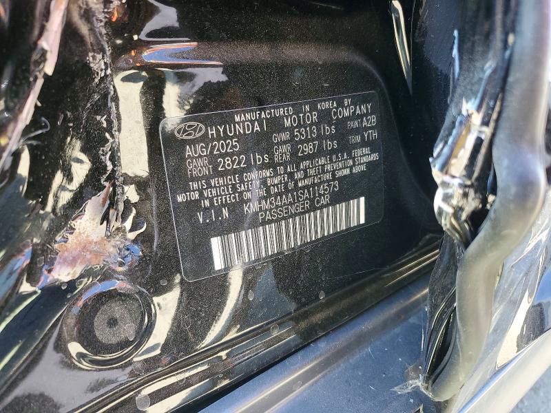 Продажа на аукционе авто 2025 Hyundai Ioniq 6, vin: KMHM34AA1SA114573, номер лота: 57750746