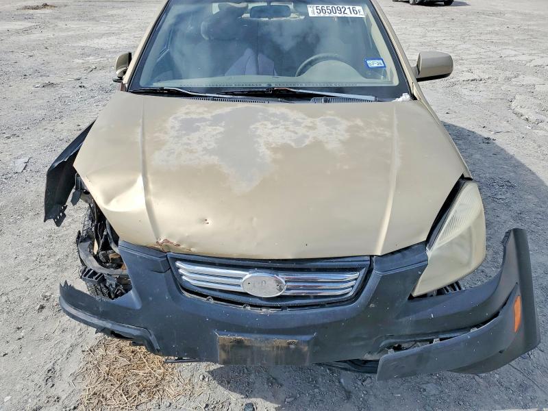 56509216 :رقم المزاد ، KNADE123476242990 vin ، 2007 Kia Rio مزاد بيع