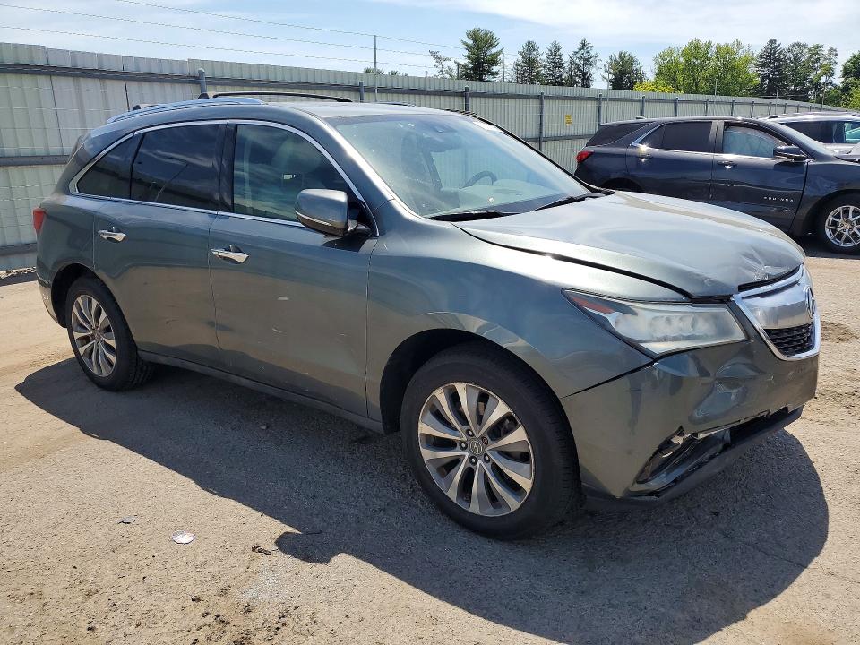 Продажа на аукционе авто 2015 Acura Mdx, vin: 5FRYD4H43FB016949, номер лота: 56233726