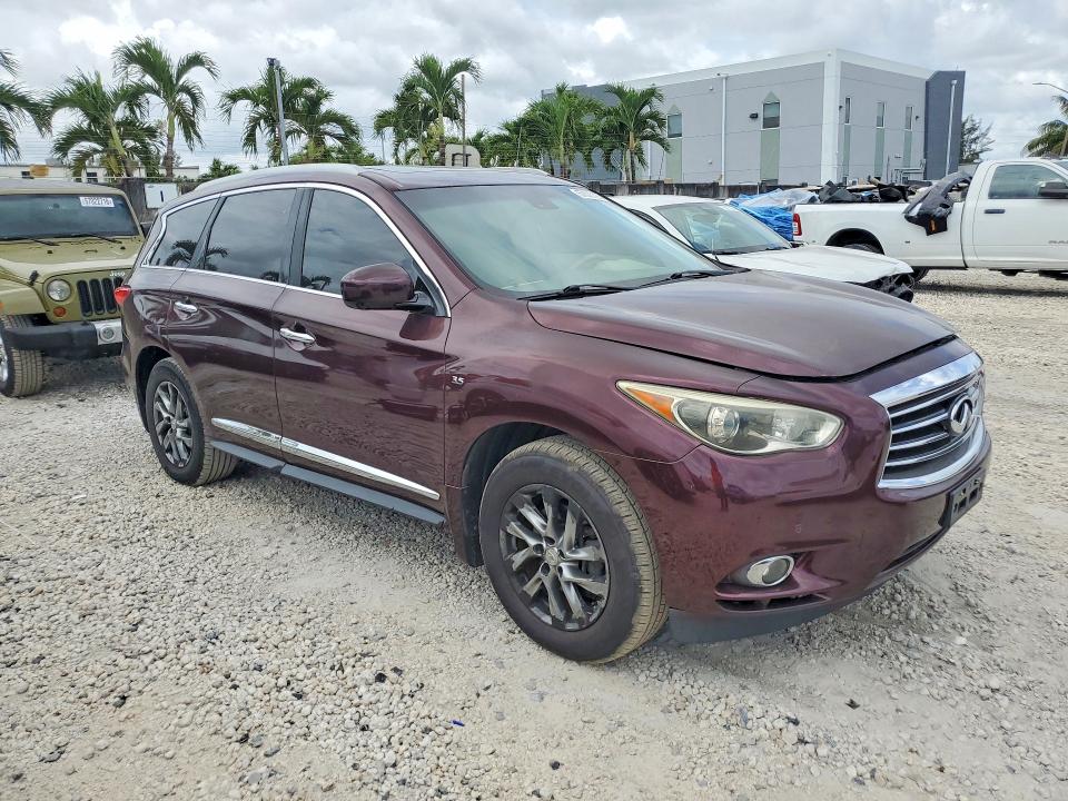 57023126 :رقم المزاد ، 5N1AL0MM9EC540635 vin ، 2014 Infiniti Qx60 مزاد بيع