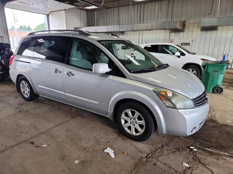 2007 Nissan Quest მანქანა იყიდება აუქციონზე, vin: 5N1BV28U67N125137, აუქციონის ნომერი: 56312126