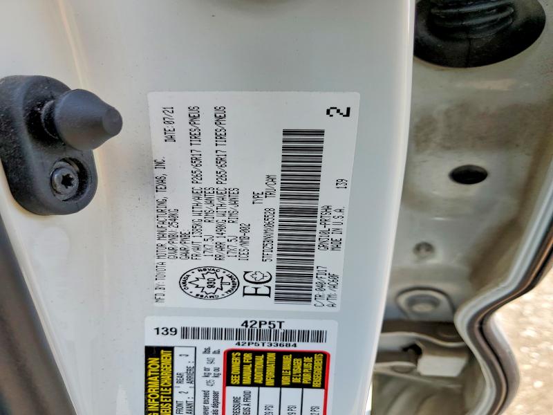 Aukcja sprzedaży 2021 Toyota Tacoma, vin: 5TFDZ5BNXMX065528, numer aukcji: 55608366