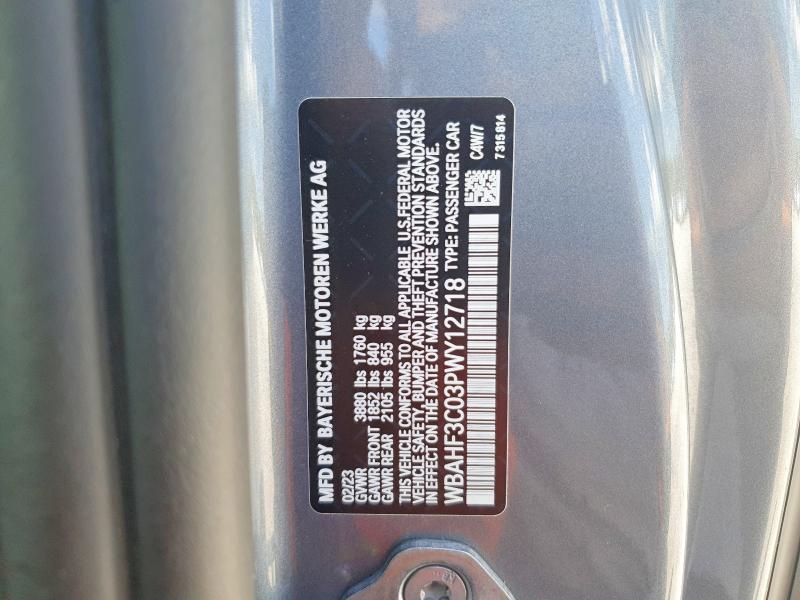 Продаж на аукціоні авто 2023 Bmw Z4, vin: WBAHF3C03PWY12718, номер лоту: 59236686